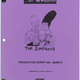 Stephen Hawking's production script from The Simpsons